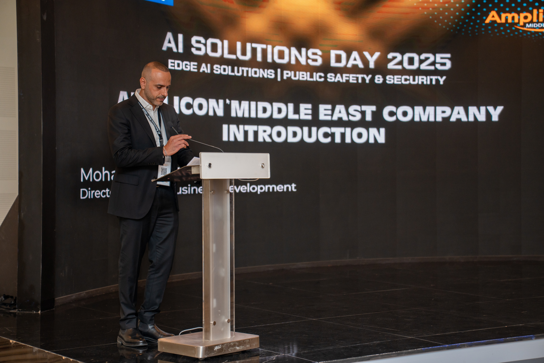 AMPLICON INTRODUCTION SPEECH