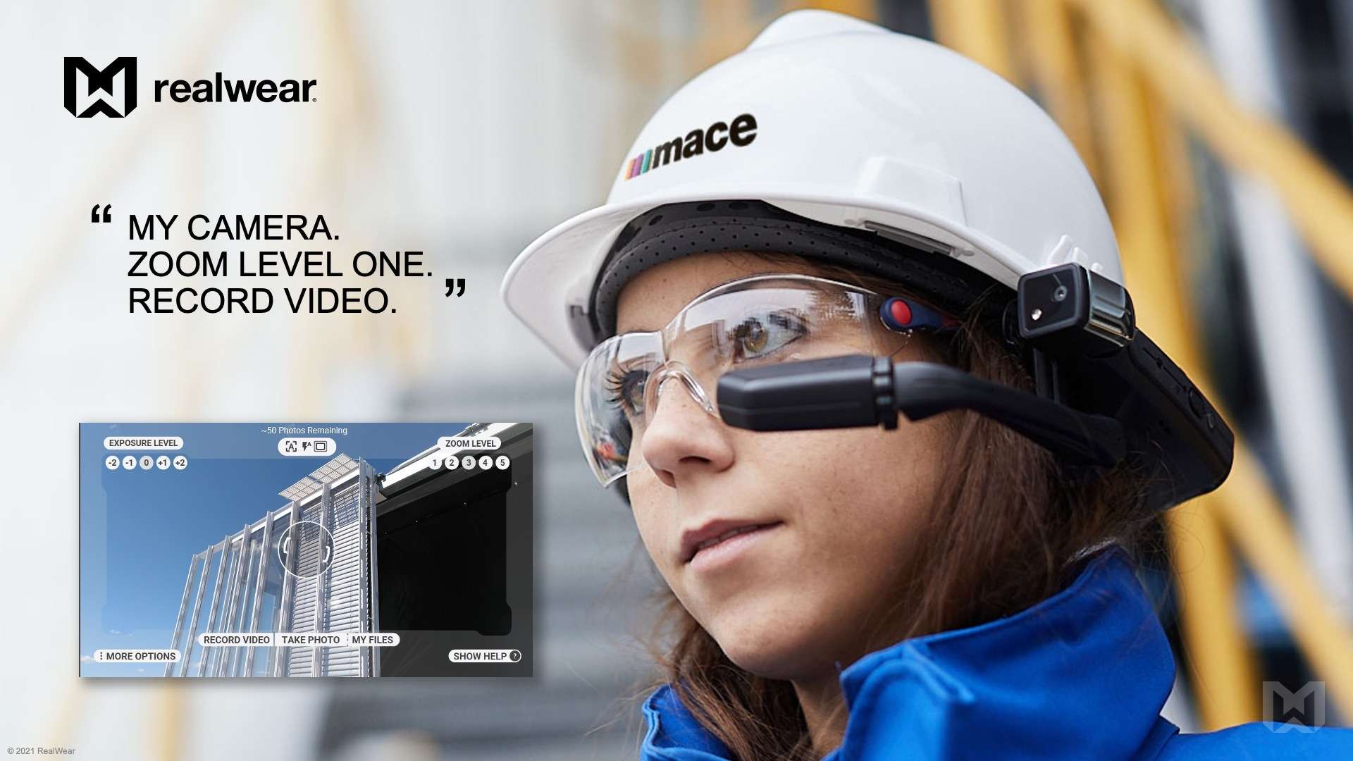 RealWear hands-free field support and software integration