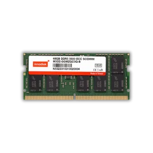 Innodisk ECC Unbuffered Memory  DDR5 Wide Temp. ECC SODIMM DRAM Modules