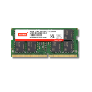 Innodisk Innodisk DDR4
ECC Unbuffered Memory
DDR4 ECC SODIMM  DRAM Modules
