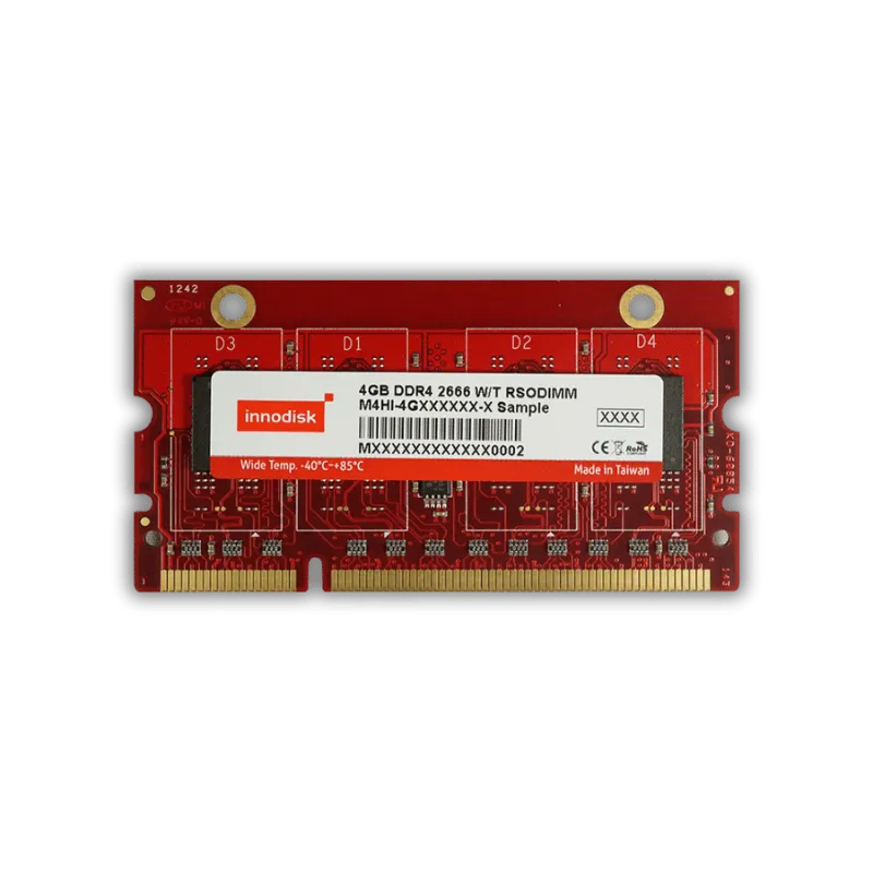 Innodisk DDR4 Wide-Temp Rugged SODIMM — InnoAGE, InnoOSR