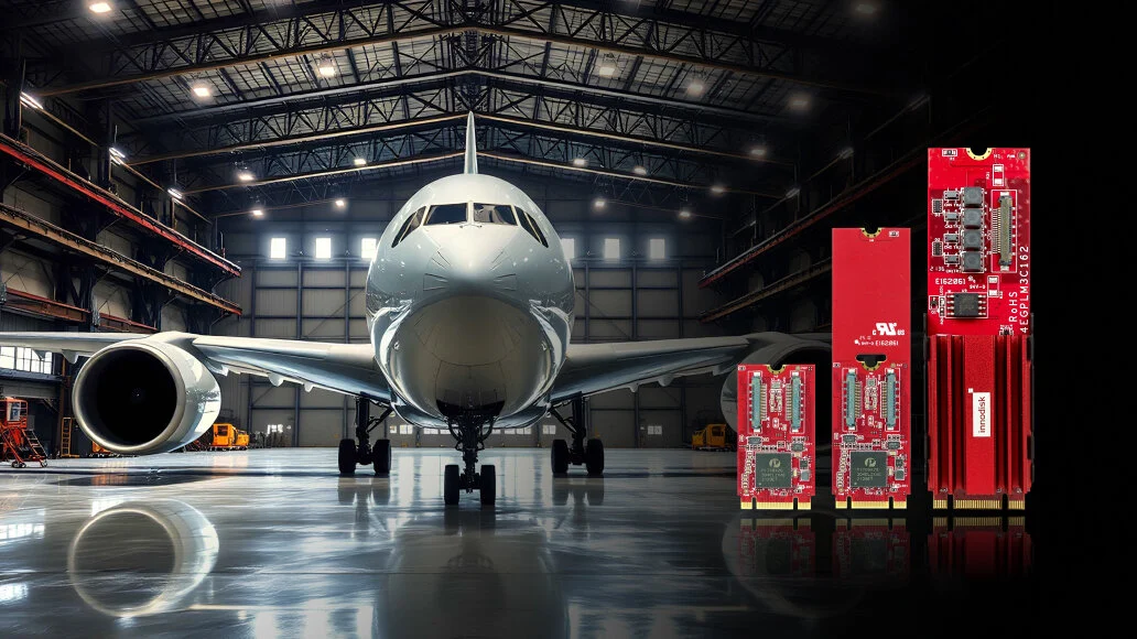 Innodisk ruggedized SSDs for aerospace and defense