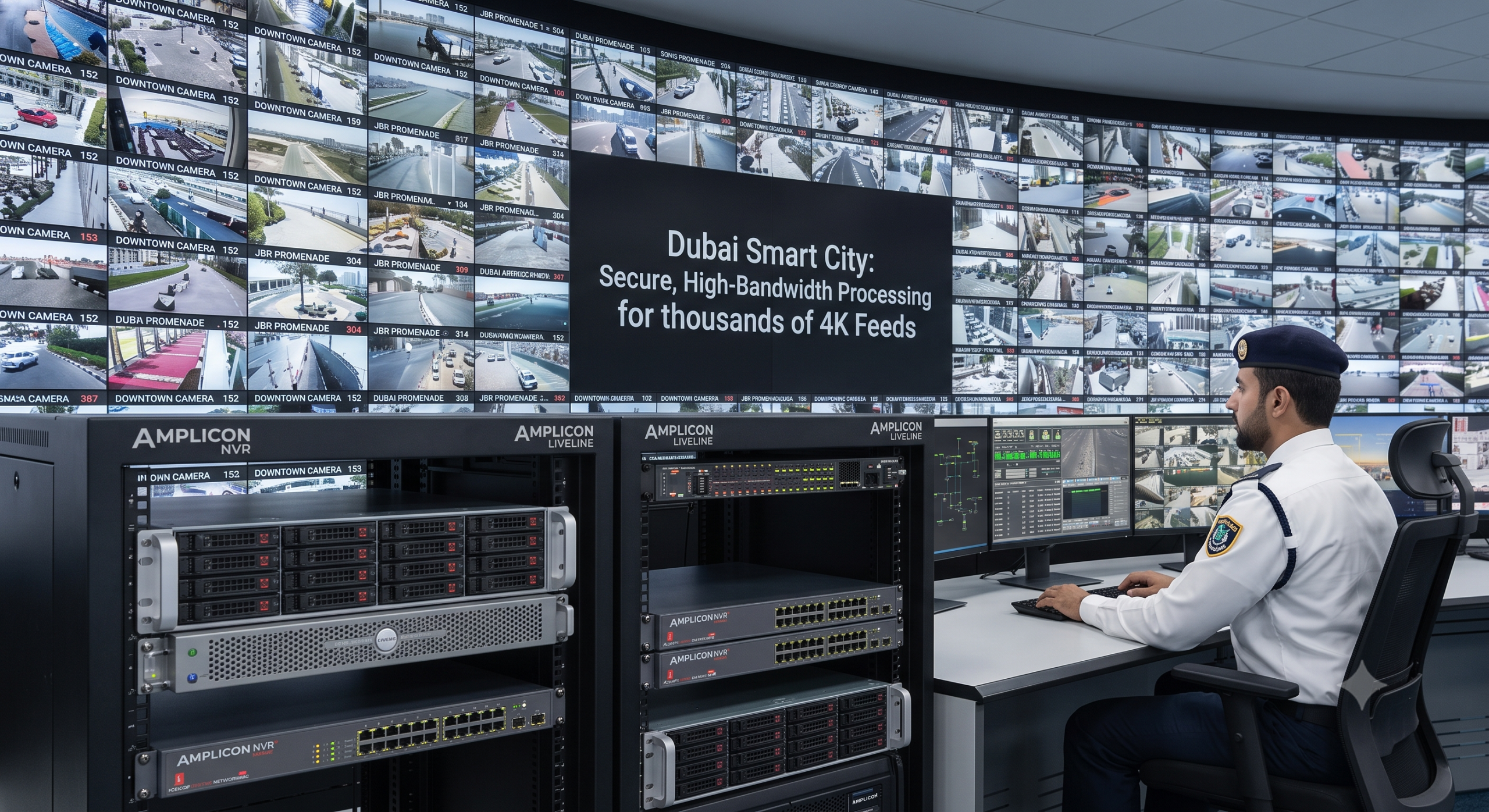 Amplicon Liveline for security and CCTV surveillance