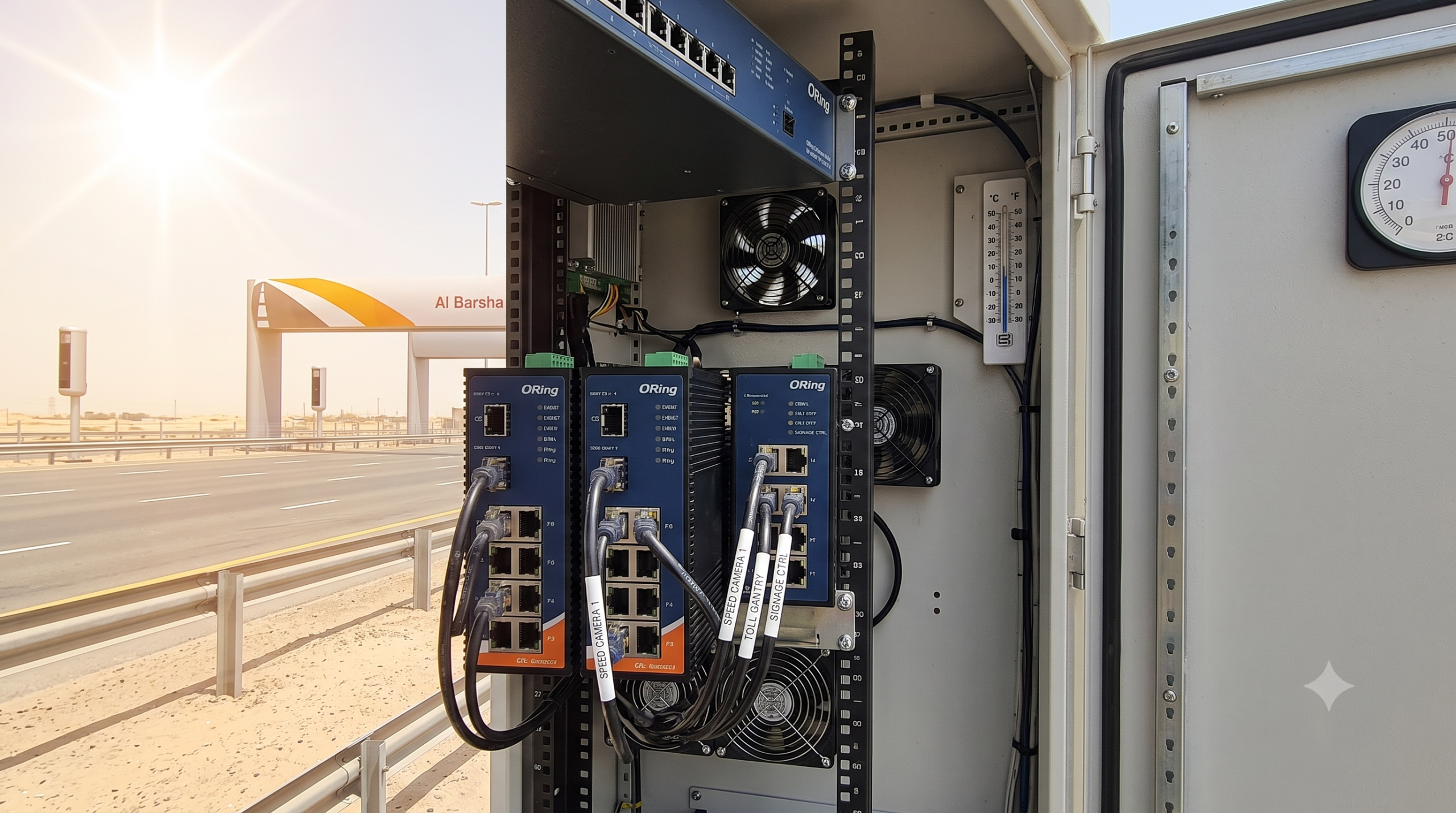 ORing for traffic control and smart cities
