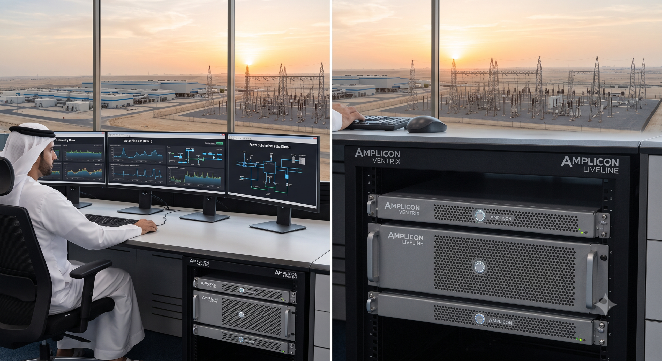 Amplicon Liveline for utilities and smart grids