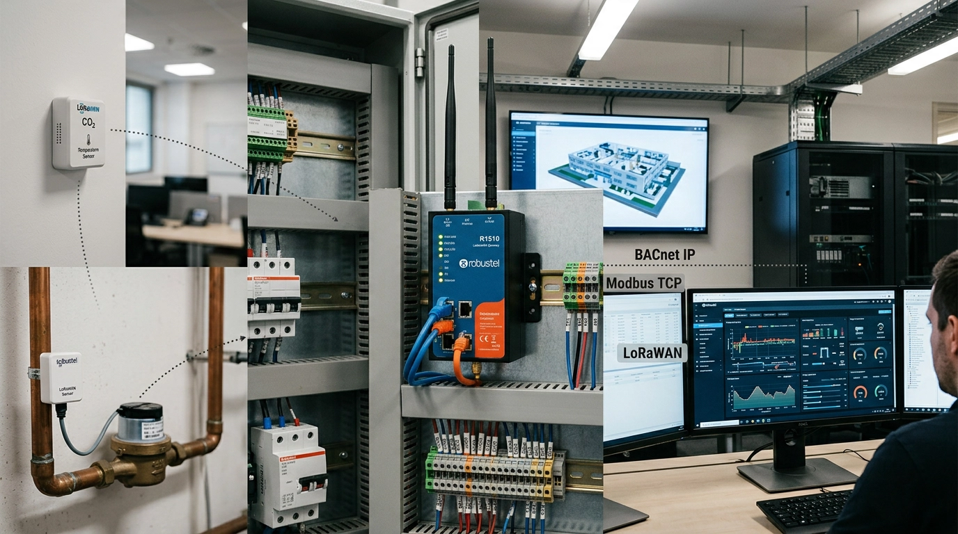 BMS Integration: BACnet / Modbus / KNX / M-Bus